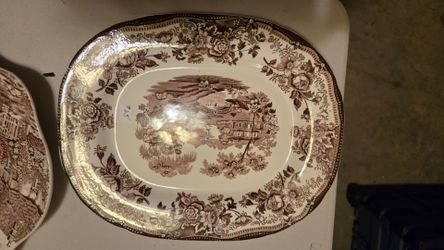 Vintage Clarice Cliff Tonquin Large Platter