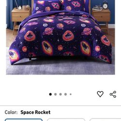 Comforter Set  Space Theme
