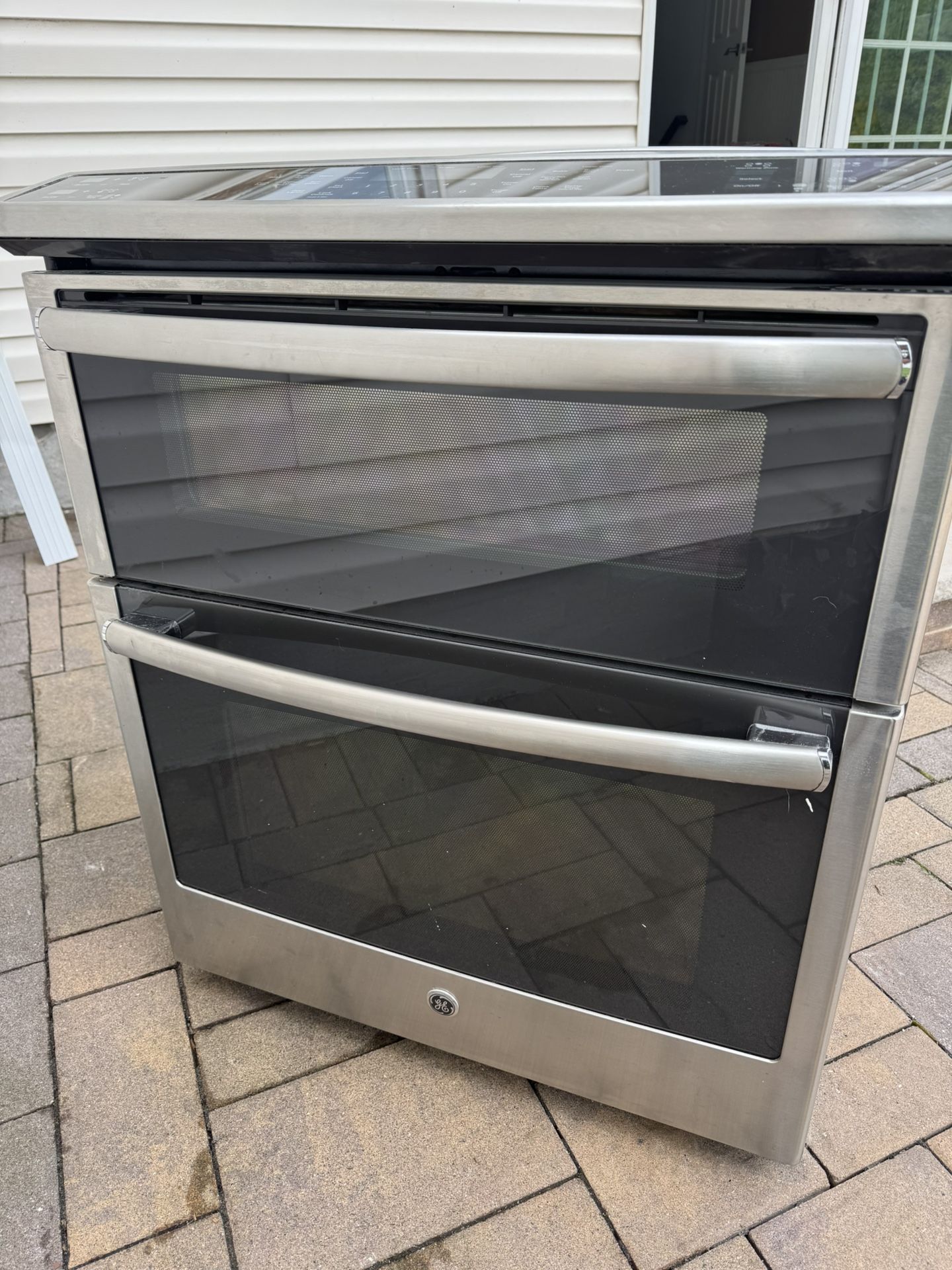 GE Profile Electric Slide In Stove Used