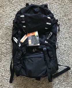 Ozark Trail 45 ltr, Backpacking Backpack, Black