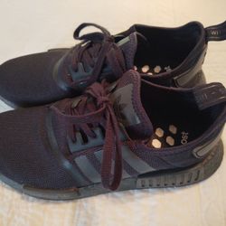New! Adidas NMD Size 10.5 Mens Black