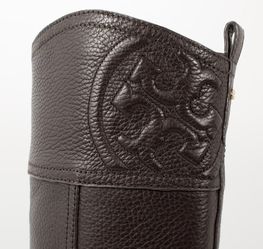 TORY BURCH MARLENE COCONUT RIDING BOOTS size 7 for Sale in