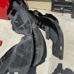 Dodge Charger fender liners 