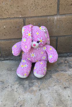 Pink Flower Rabbit from Build-A-Bear Workshop