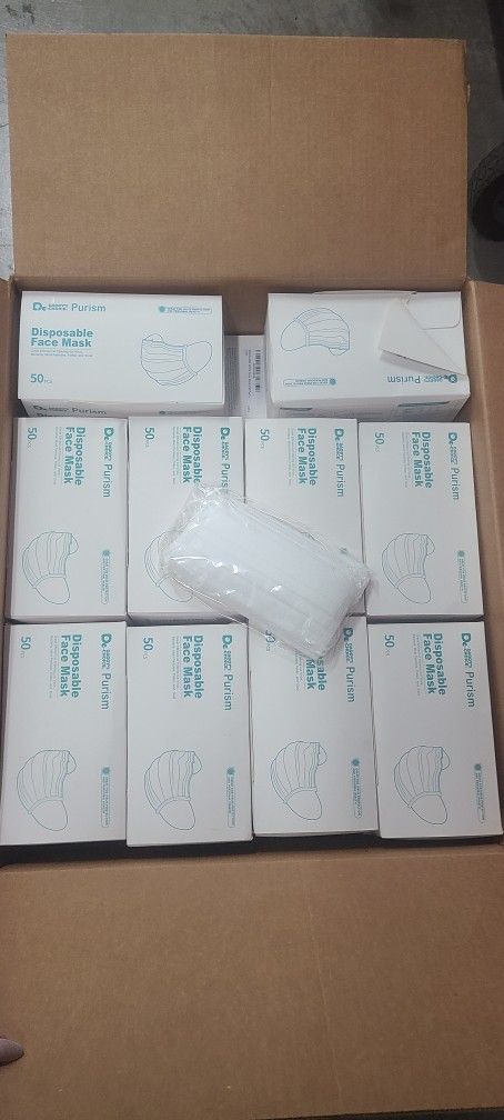 Disposable Face Mask (White)