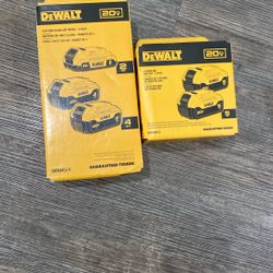 Dewalt Battery S.   1 Set Model DCB243-3.  1 Set Model DCB205-2