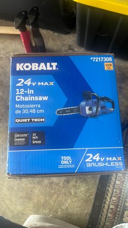 Kobalt 12 inch Chainsaw 24v