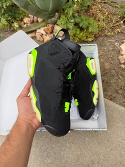 Jordan 6 electric green size 9
