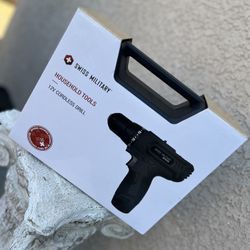 Swiss Military Household Tools: 12V CORDLESS DRILL