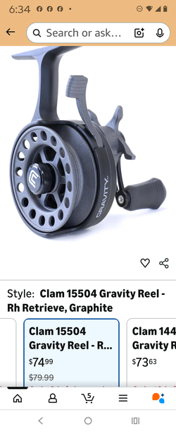 Brand New Gravity winter fishing light weight fishing reel