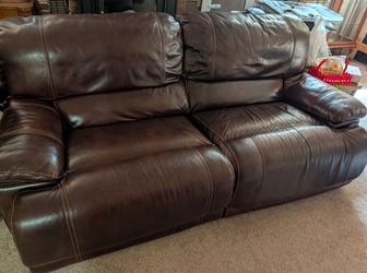 Leather  couch