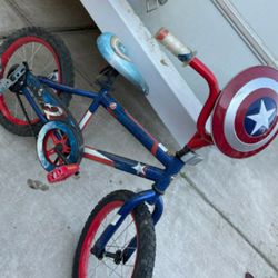 Fairly New Bike With New Training Wheels