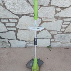 GreenWorks Corded Mower And Weed Eater Set 