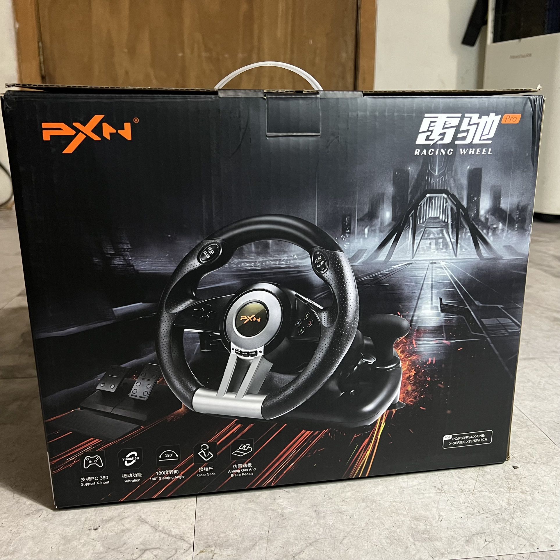 PS/XBOX/PC/NINTENDO Racing Wheel