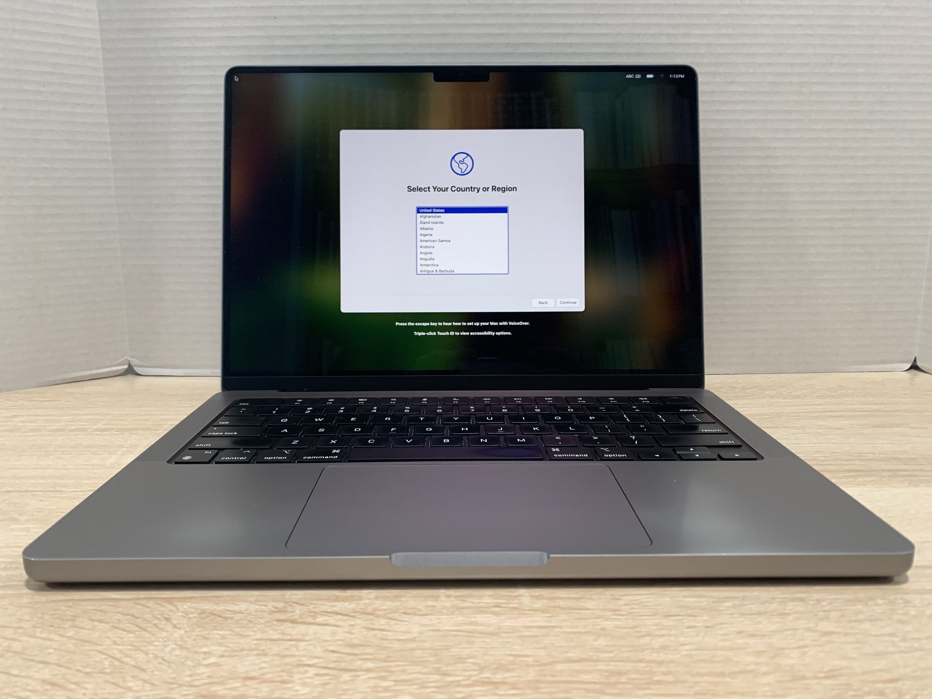 $720, 2021 14” MacBook Pro, M1 PRO/512GB/16GB RAM, $2125 original retail