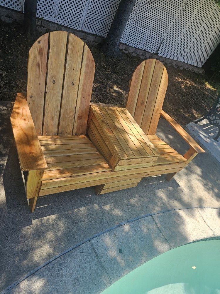 Double Chair And Single Chair