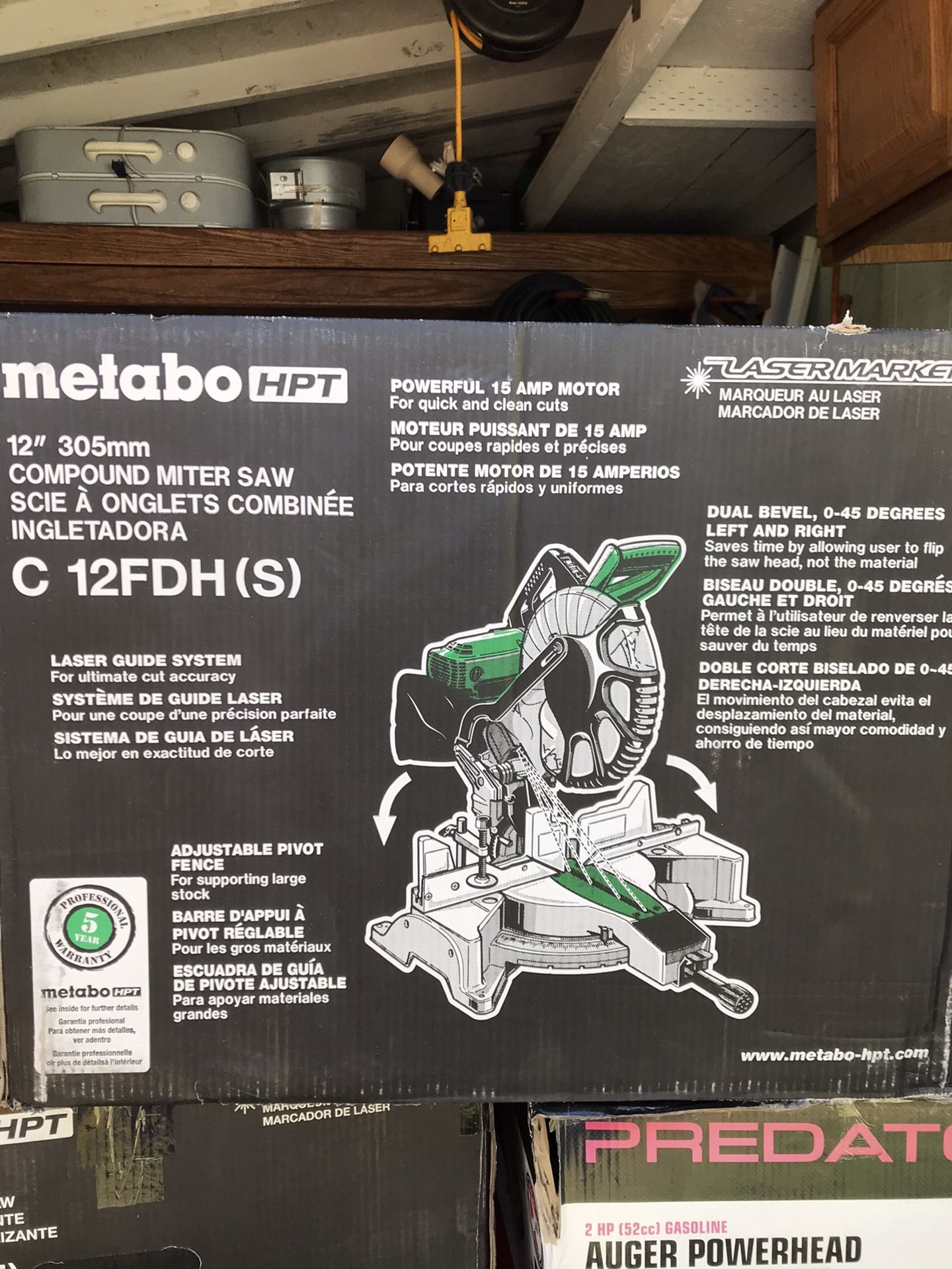 Hitachi Metabo HPT C12FDH(S)