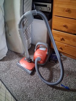 Electrolux canister vacuum cleaner.