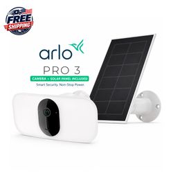 Arlo Pro 3 Security Camera with Solar Panel
