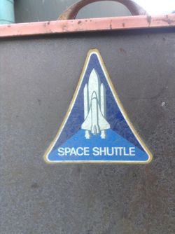 Top lid file cabinet from the '60's space program