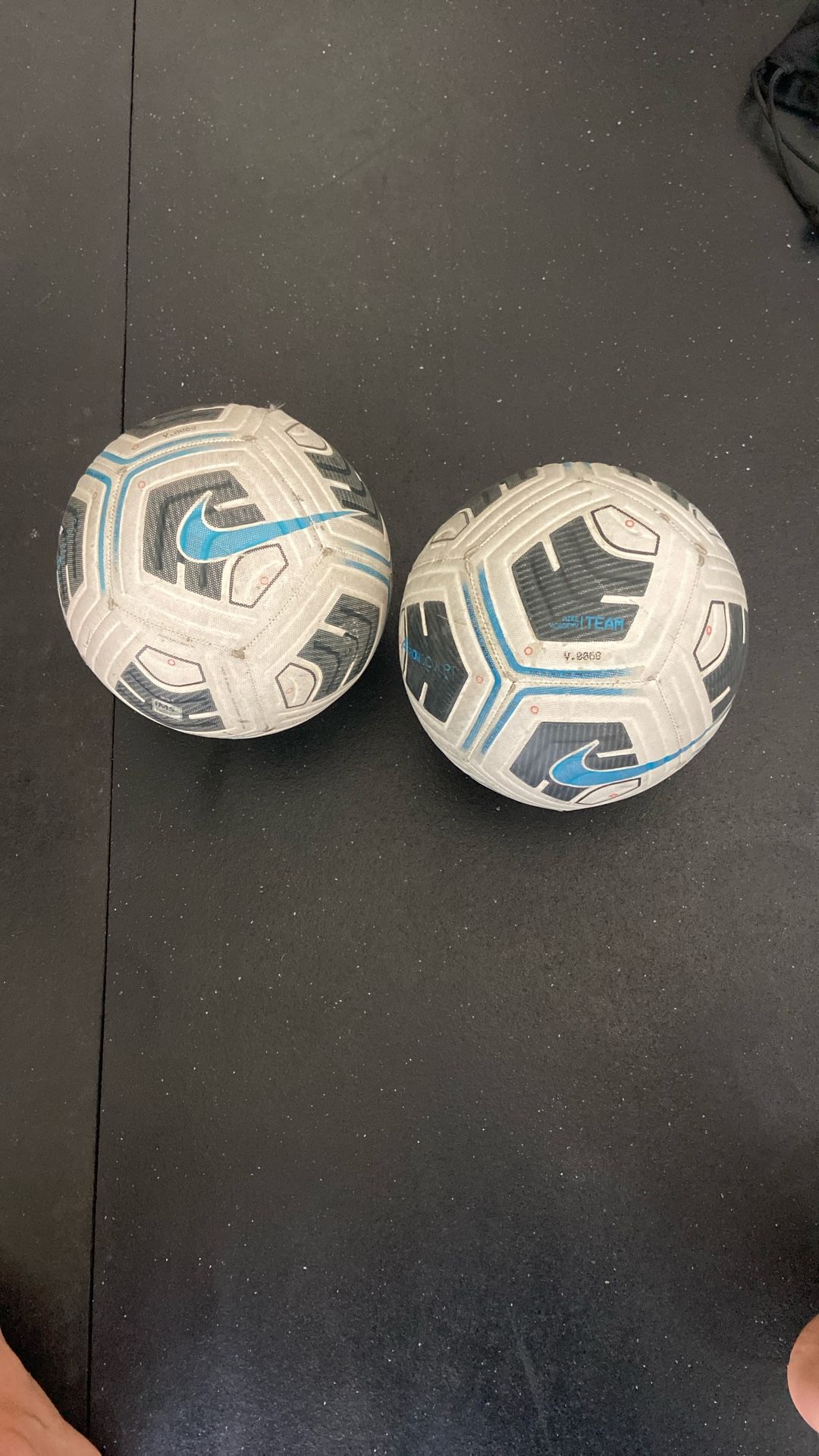 2 Nike Academy Soccer Balls (Size 5)