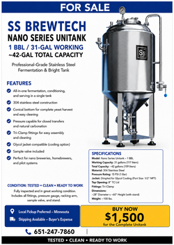 SS Brewtech Nano Series Unitank