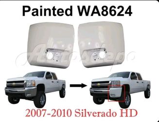 FRONT BUMPER CAP PAINTED