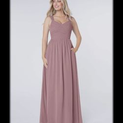 Azazie Bridesmaid Dress/ Dusty Rose