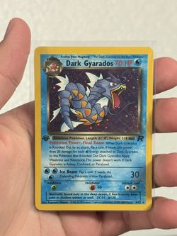Pokemon Dark Gyarados 1st Edition Holo LP