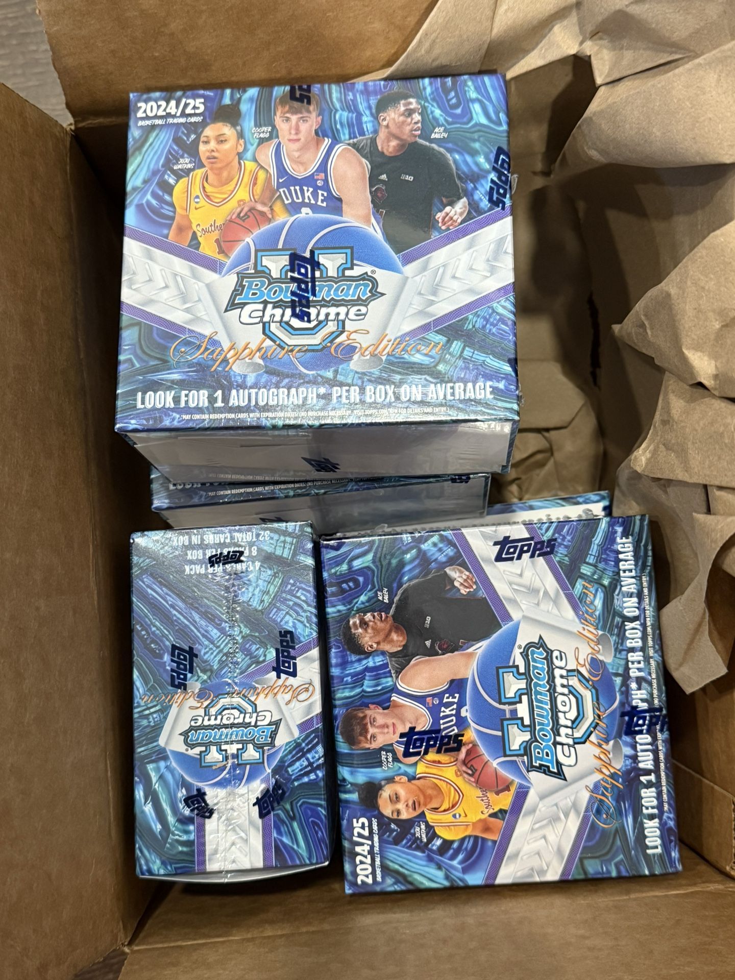 2024/25 Bowman University Chrome® Sapphire Basketball