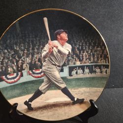Babe Ruth " The CALLED Shot" Limited EDITION Collectors Plate