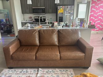 Leather Couch
