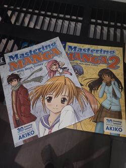 Mastering Manga Vol. 1&2 Art Book/Drawing Book