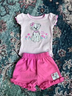 Disney 101 Dalmatians Baby Girl Two-Piece Set