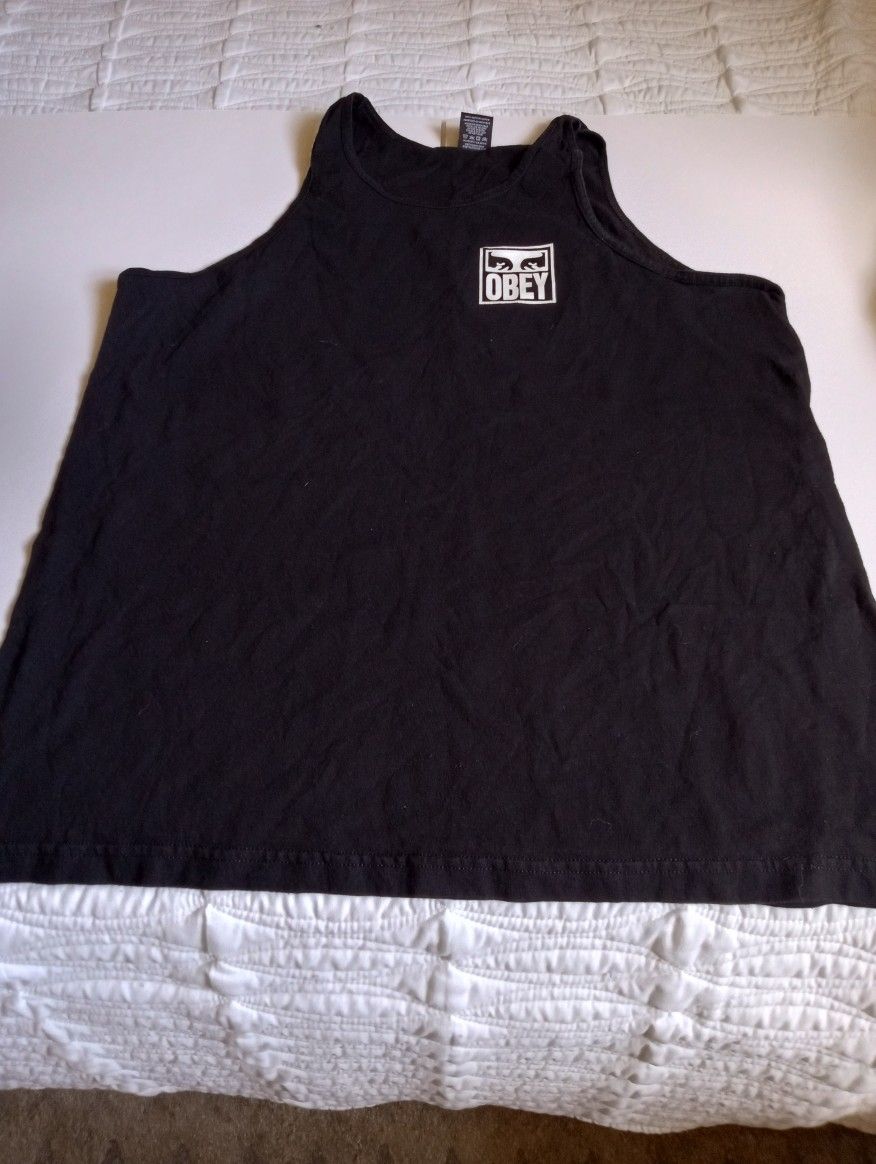 Obey Tank Top. Size Xl