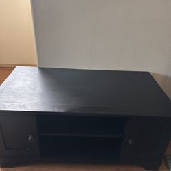 Black TV Stand for Sale – Solid & Classic Look