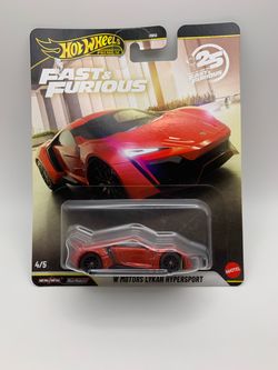 Hot Wheels Premium Fast & Furious W Motors Lykan Hypersport