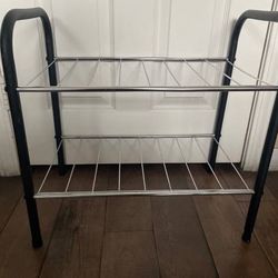 Shoes Rack Shelf Cabinet Dimensions: 20”x12”(D)x19”(H) Good working in good condition