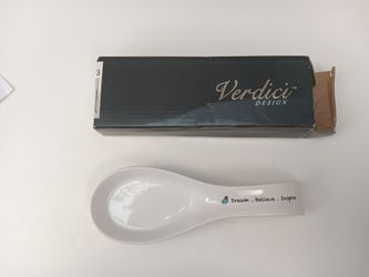 Vintage Verdici Design Ceramic Spoon Rest