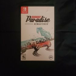 Burnout Paradise Remastered Nintendo Switch Game