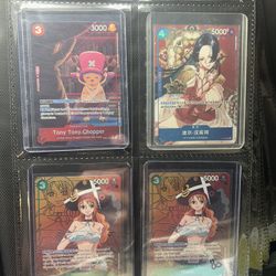 One Piece Cards Lot