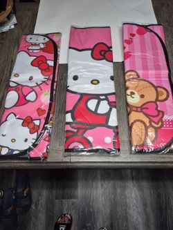 Hello kitty car shade