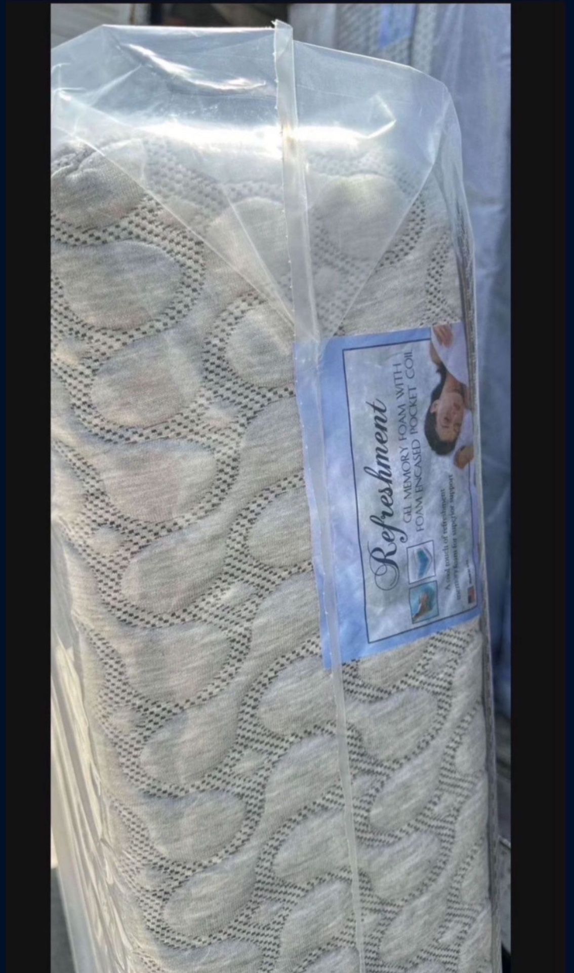 New Twin Size Memory Foam Mattress 8” Thick Mattress Home & Garden