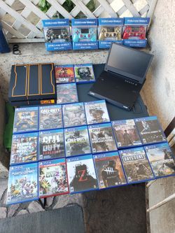 Call of duty PS4 Playstation 4 edition 2017 1TB. All call of duty Games & all Zombied Games with All Controllers. & G Story Monitor for $800! Or trade