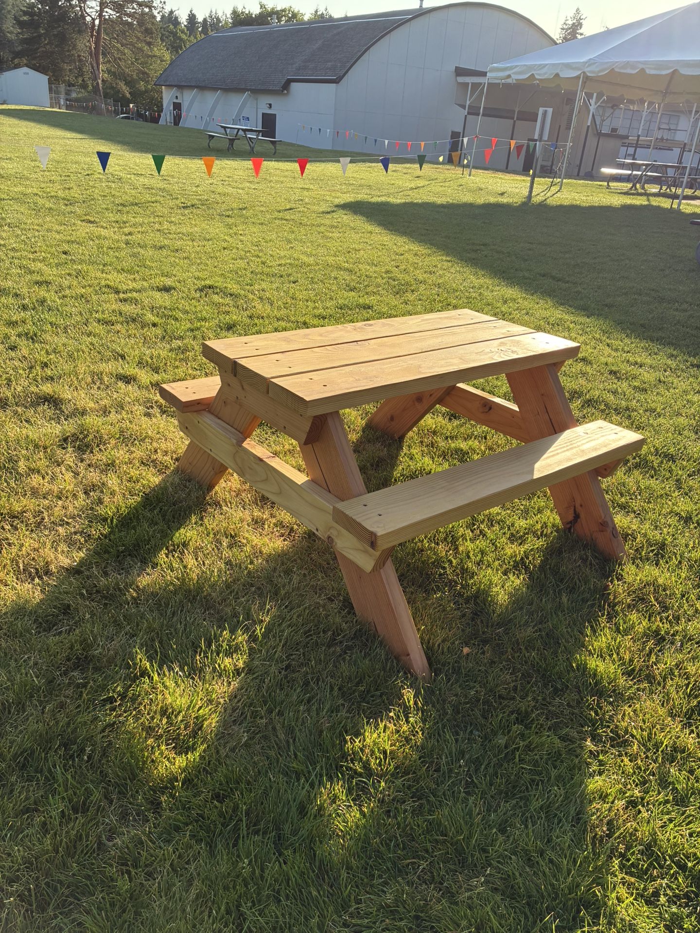Custom Heavy Duty Kids Picnic Table