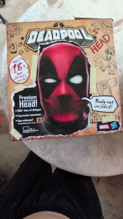 Hasbro Marvel Deadpool's Head Interactive Figure