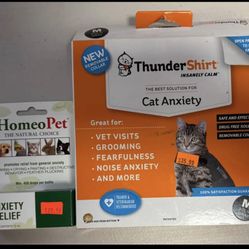 Cat Thunder, Shirt, And Anxiety Drops