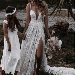 Fairytale/Beach/Boho Wedding Gown