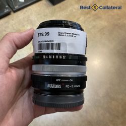 Canon FD 28mm F/2.8 Lens with Metabones FD-E Mount