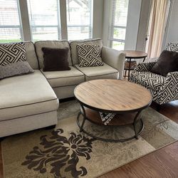 5 PCS Living Room Sofa Set
